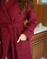 Aquatic Turtle Robe - Sage