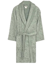 Micro Waffle Robe Sage