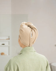 Micro Stripe Bath Bundle - 2 Pack - Warm Taupe