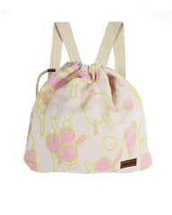 Ice Cream Towel Bag - Natural