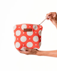 Polka Dot Zipper Pouch