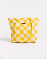 Checker Beach Tote