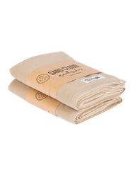 Classic Fringeless Hand Bath Bundle 2 Pack - Hedge Green