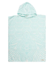 Geo Turtle Hooded Poncho Youth