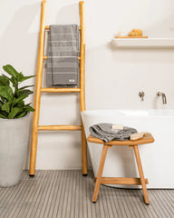 Terra Fringeless XL Bath Bundle - Grey